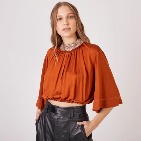 Blusa Jersey Lina Brumm (ref a33f)