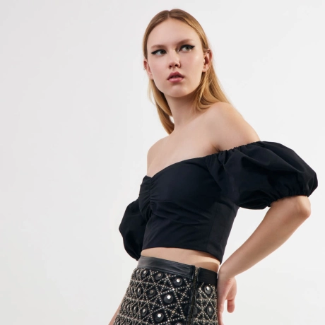 Blusa Tafetá Welch Winnie (ref 37b0)