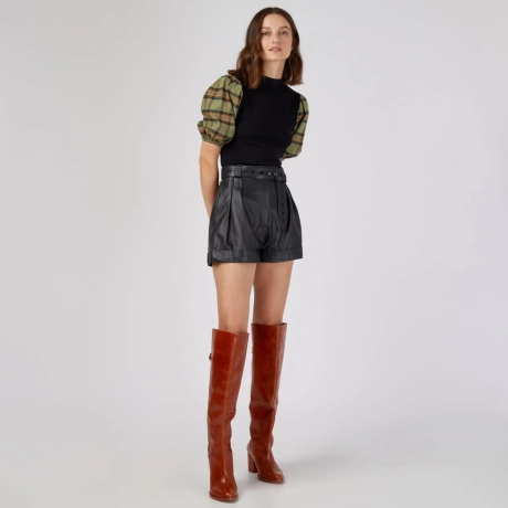 Blusa Xadrez Amarilis (ref 313f)