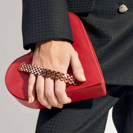 Bolsa Couro Heart Liz