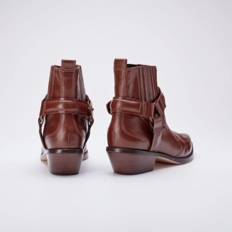 Bota de Couro Well - Marrom Whisky/38