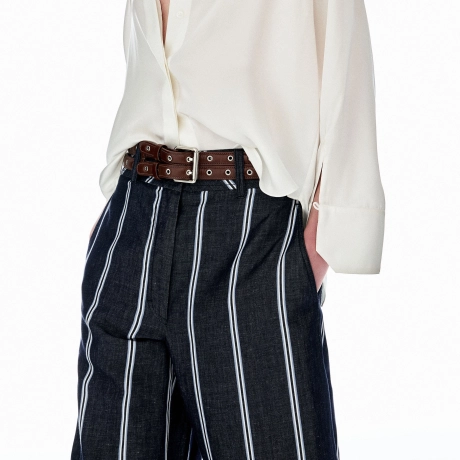 Calça Alfaiataria Sirena Kali - Azul Indigo/32