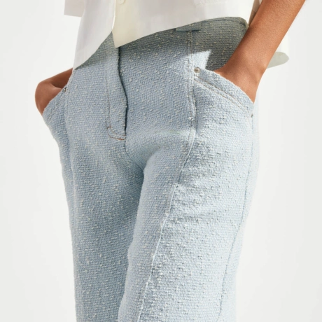 Calça Bouclé Denim Kelsey (ref b067)