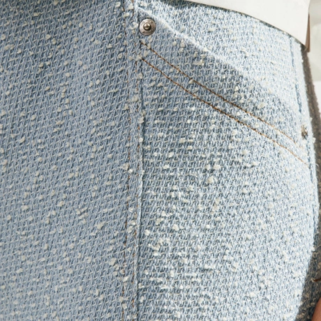 Calça Bouclé Denim Kelsey (ref b067)