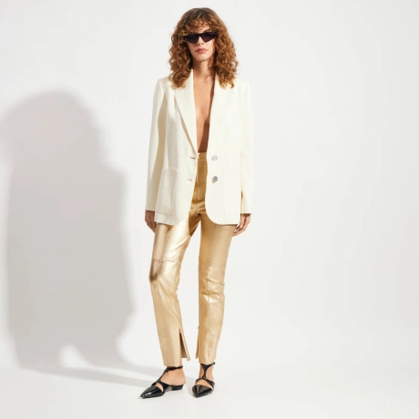 Calça Couro Stretch Duda