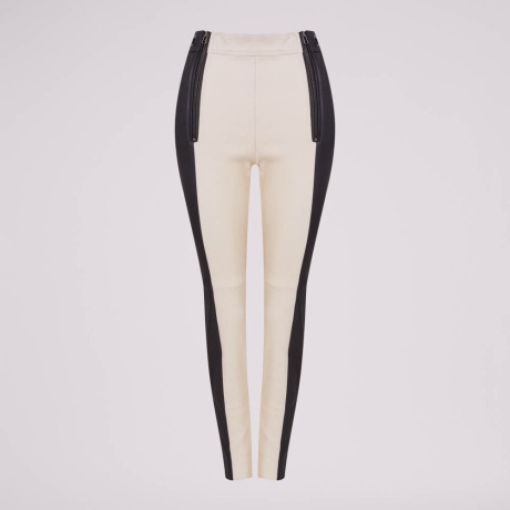 Calça Couro Stretch Ziah - Pb/40 Calça Couro Stretch Ziah - Pb/40
