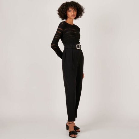Calça Crepe Cristal Giorgia - Preto/40 Calça Crepe Cristal Giorgia - Preto/40