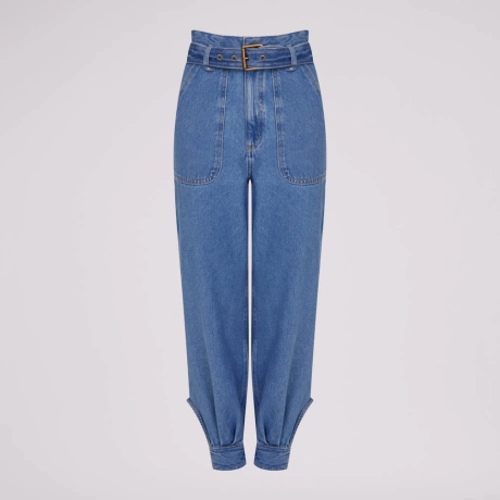 Calça Jeans Freddie - Azul Indigo Medio/34
