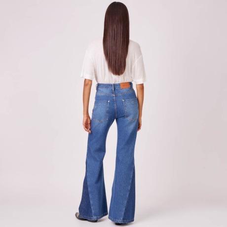 Calça Jeans Milena - Azul Indigo Escuro/36