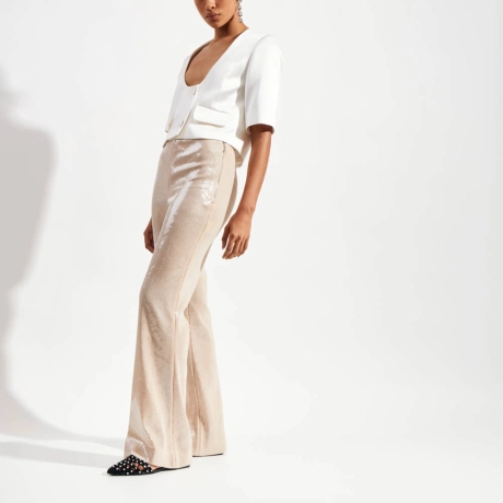 Calça Paetê Pérola Jessie