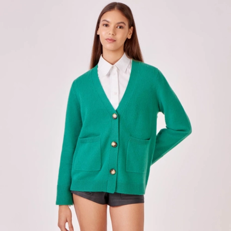 Cardigan Cashmere Georgia (ref e4ae)