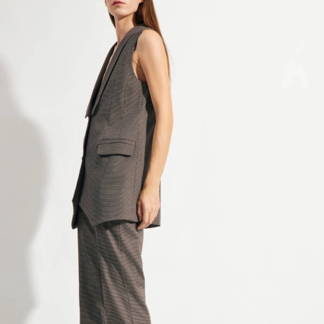 Colete Olho de Perdiz Belle