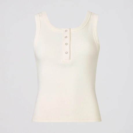 Regata Canelada Suzy - Off White/PP