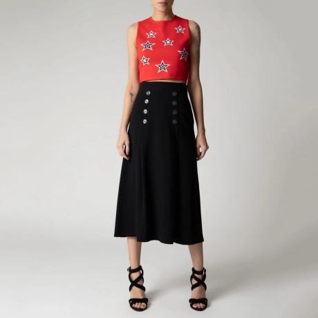 Saia Crepe Sal Simaria