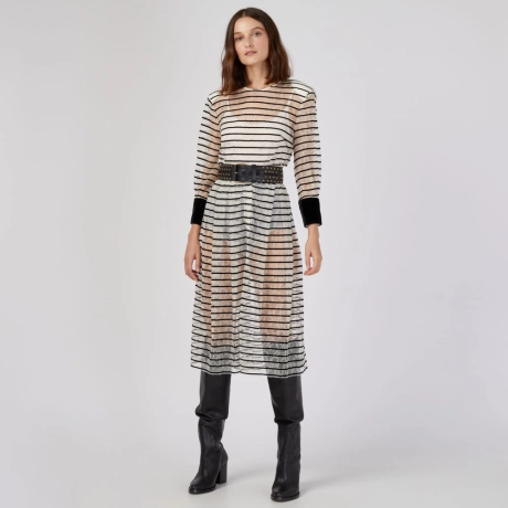 Saia de Renda Fabi - Off White/40