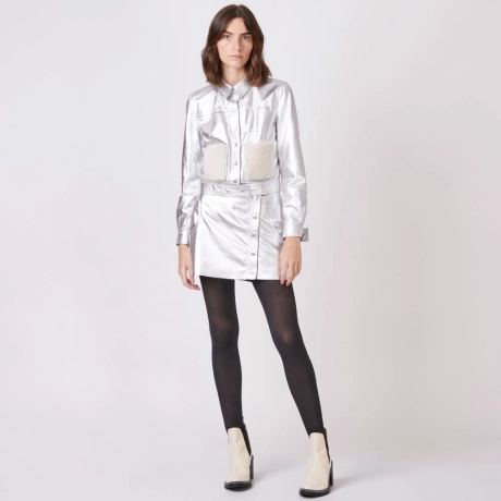 Saia Shorts Metalico Ava