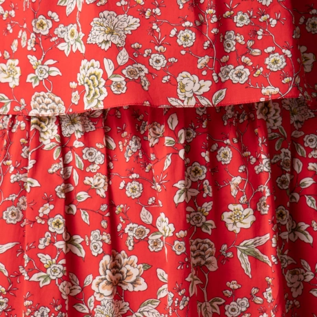 Saia Tricoline Flower Larissa