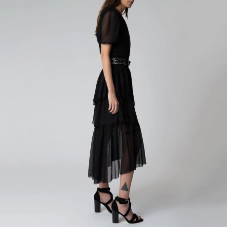 Saia Tule Pois Orvalho Louise