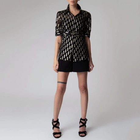 Shorts Crepe New East Georgia