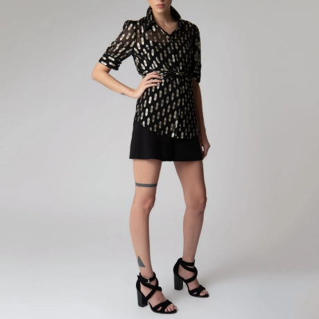 Shorts Crepe New East Georgia