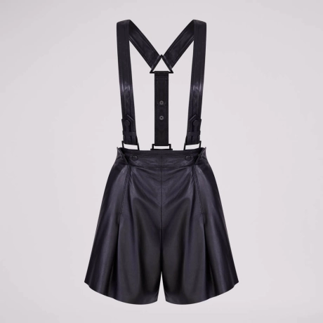 Shorts de Couro Julie