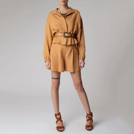 Shorts Linho Deserto Helena