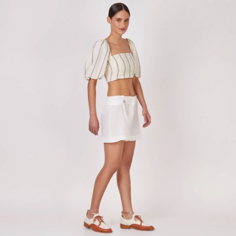 Shorts Linho Marble Davi