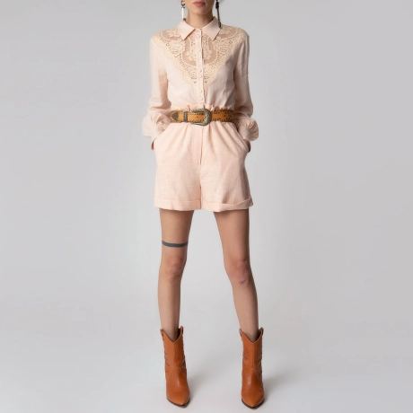 Shorts Linho Rústico Arthur