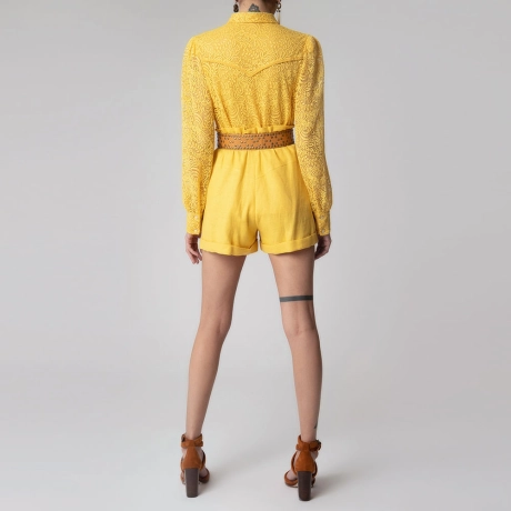 Shorts Linho Rústico Arthur