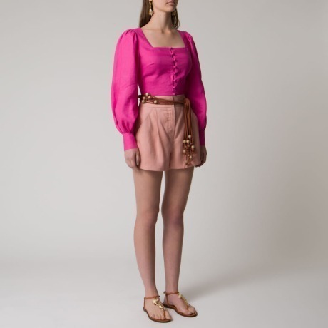 Shorts Linho Wash Mia Shorts Linho Wash Mia