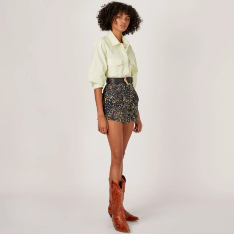 Shorts Tricoline Psyco Meg