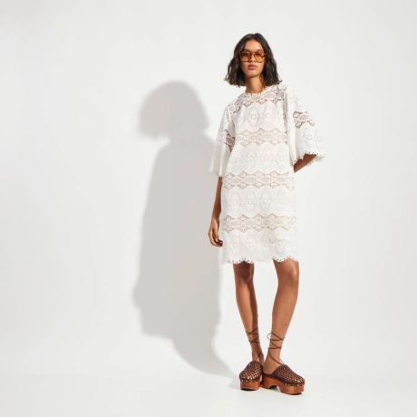 Vestido Bordado Onda Odes