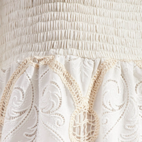 Vestido Bordado Sand Mary