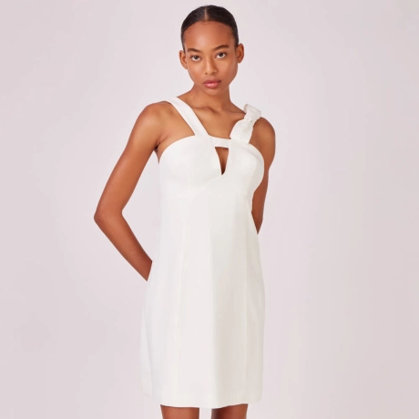 Vestido Crepe Bow Alexa (ref 3e5d)