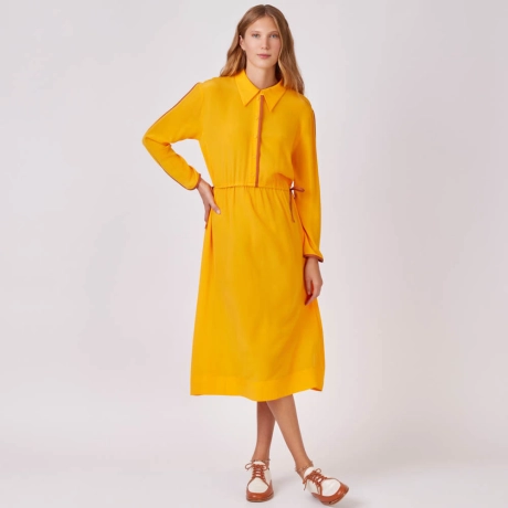 Vestido Crepe de Seda Claudia (ref 5fef)