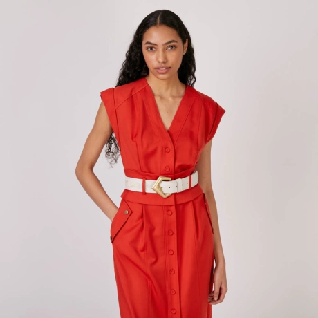 Vestido Gabardine Army Phil