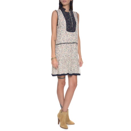 Vestido Georgette Florida Clark Talienk - Florida Off Yuma/Marinho Columbia/42
