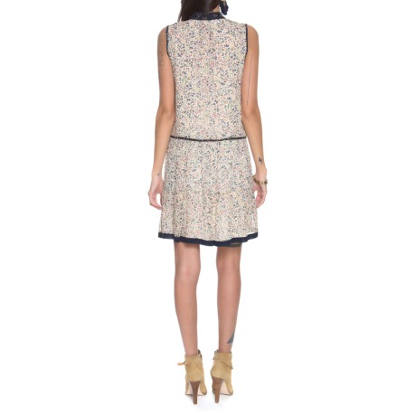 Vestido Georgette Florida Clark Talienk - Florida Off Yuma/Marinho Columbia/42