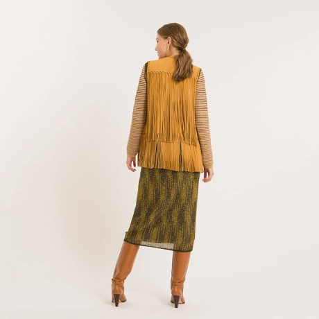 Vestido Jacquard Ikat Xanti