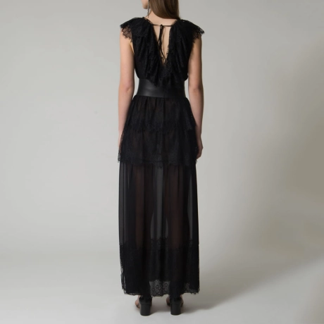 Vestido Renda Mix Gabrielle