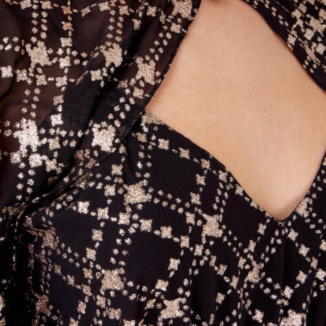 Vestido Seda Star Sasha