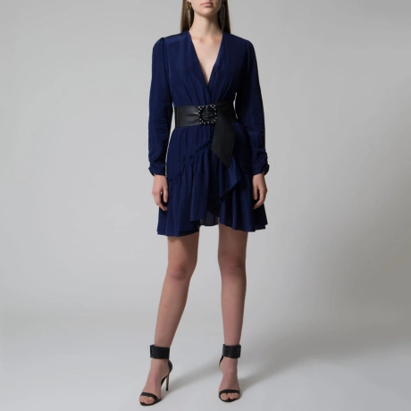 Vestido Tafeta Clara