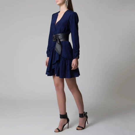 Vestido Tafeta Clara