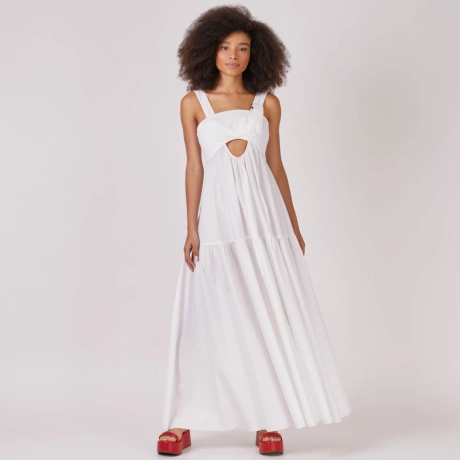 Vestido Tricoline Fresca Emma