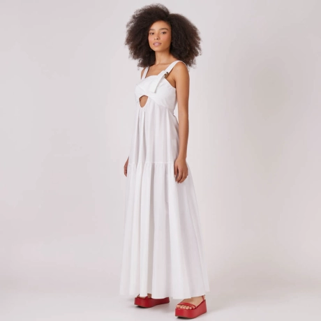 Vestido Tricoline Fresca Emma