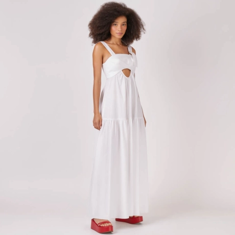 Vestido Tricoline Fresca Emma