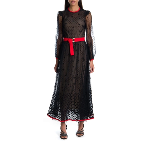 Vestido Tule Estrelar Deise Nko