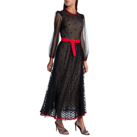 Vestido Tule Estrelar Deise Nko