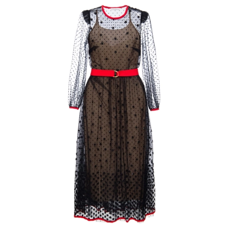 Vestido Tule Estrelar Deise Nko